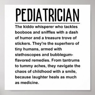 Pediatrician  poster