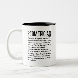 Pediatrician Two-Tone coffee mug
