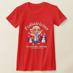 PEDIATRICIAN XMAS Prescribing Smiles Daily! T-Shirt