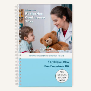 Pediatrics Child Physician Medical Conference Notebook