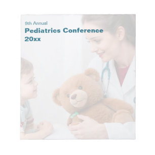 Pediatrics Child Physician Medical Conference Notepad