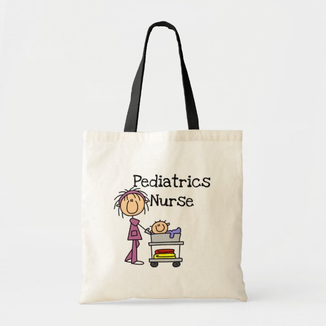 Pediatrics Nurse T-shirts and Gifts Tote Bag (Front)