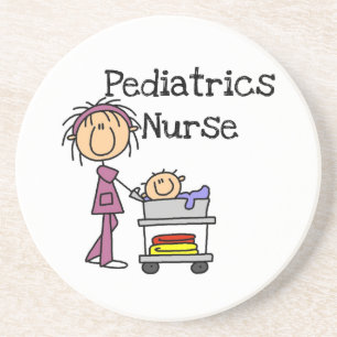 Pediatrics Nurse Tshirts and Gifts Coaster