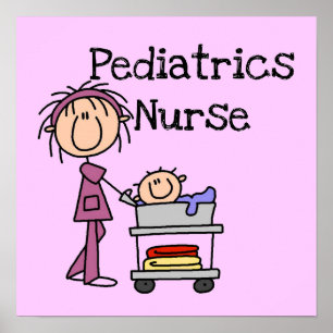 Pediatrics Nurse Tshirts and Gifts Poster