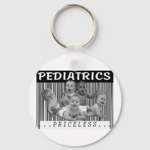 PEDIATRICS - PRICELESS BARCODE KEYCHAIN