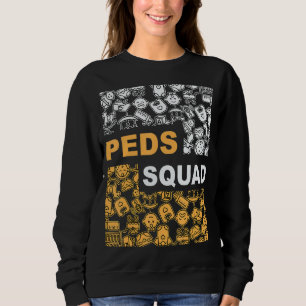 Pediatrics Squad Registered Nurse Practitioner Wor Sweatshirt