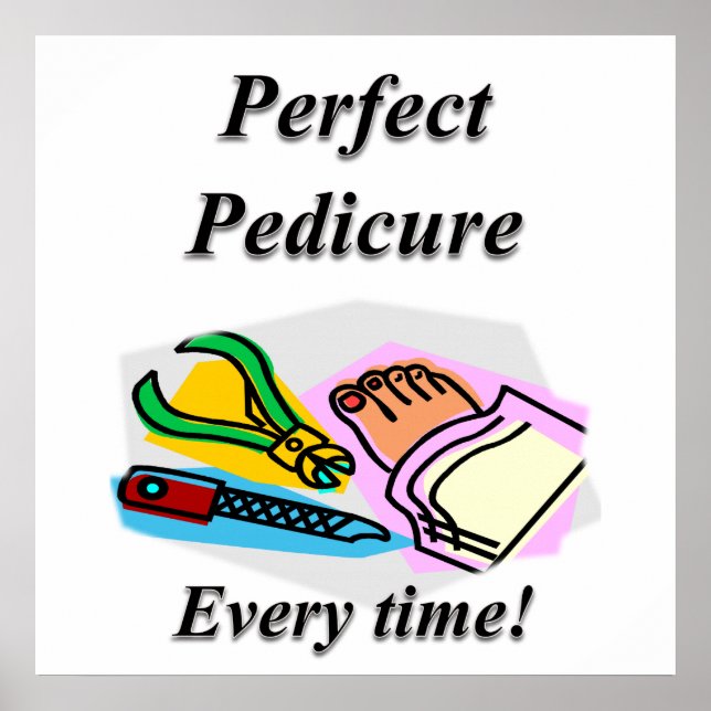Pedicure Poster Matte (Front)