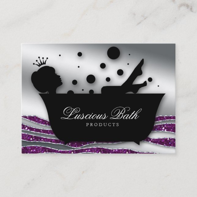 Pédicurie de bulles de salon de clou de carte de (Devant)