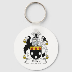 Pedley Family Crest Keychain