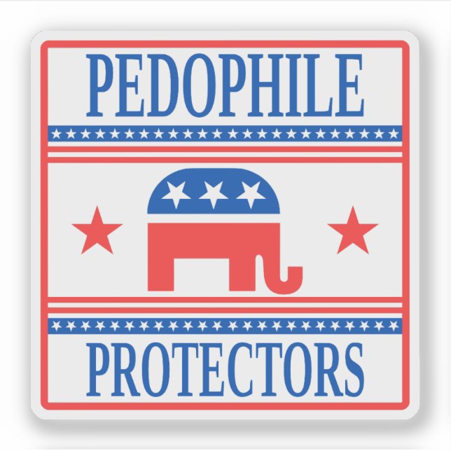 Pedo Protectors, Funny Anti-Trump Epstein (Front)