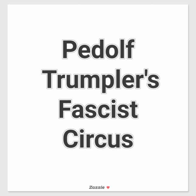 Pedolf Trumpler Circus Hankamer Artjunkhaus Comic (Sheet)