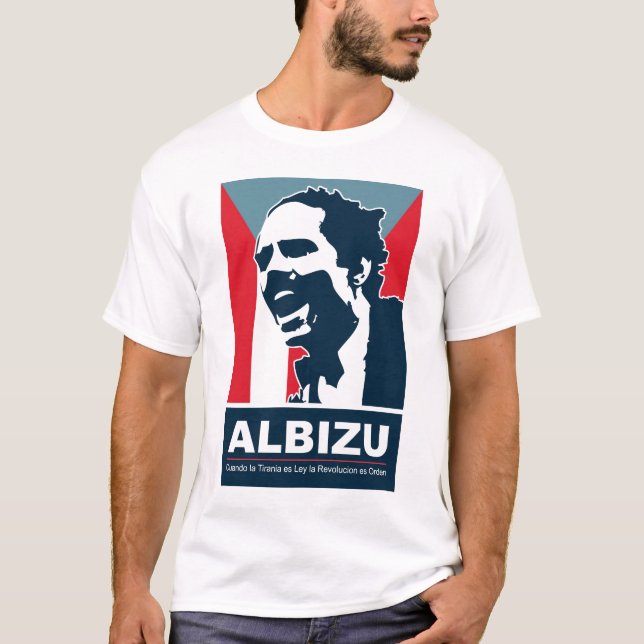 Pedro Albizu Campos - White T-Shirt (Front)