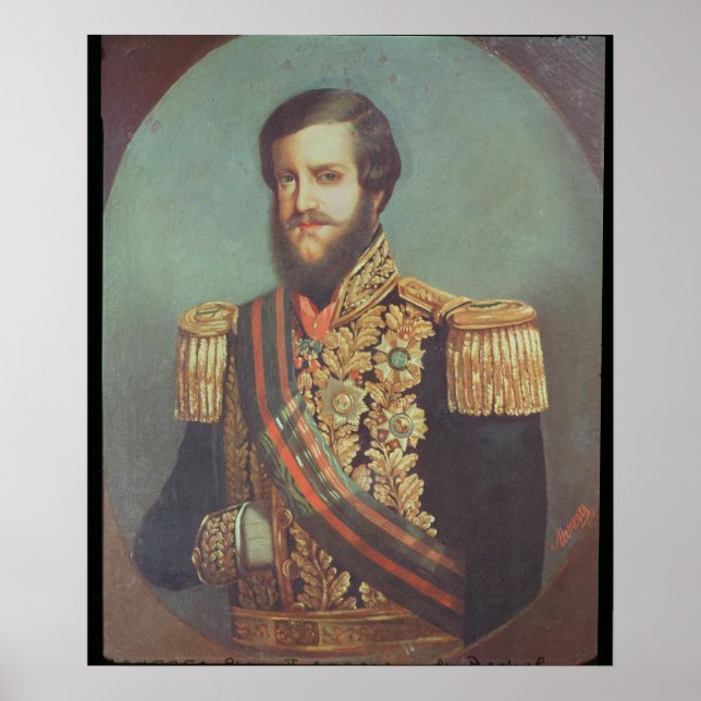 Pedro II  Emperor of Brazil Poster (Front)