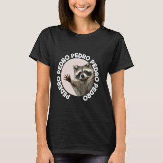 Pedro Racoon Funny Animal Cute Design Fun Dancing T-Shirt