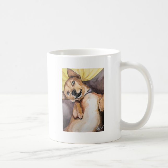 Pedro the Chiweenie Coffee Mug (Right)
