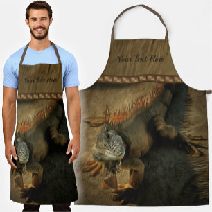 Pedro the Iguana 0768  Apron