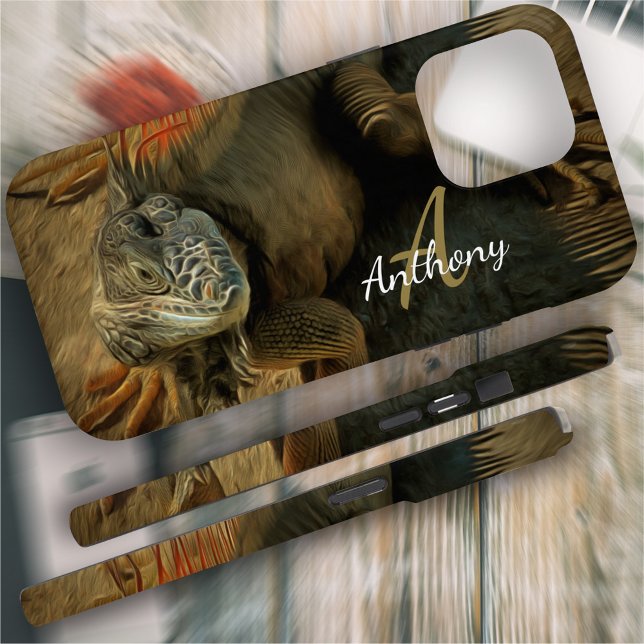 Pedro the Iguana 0768  Case-Mate iPhone Case (Creator Uploaded)