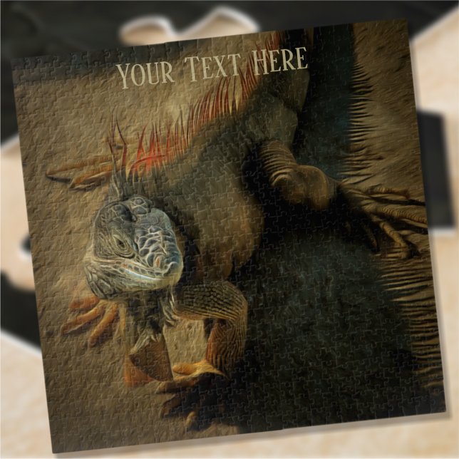 Pedro the Iguana 0768 Jigsaw Puzzle (Creator Uploaded)