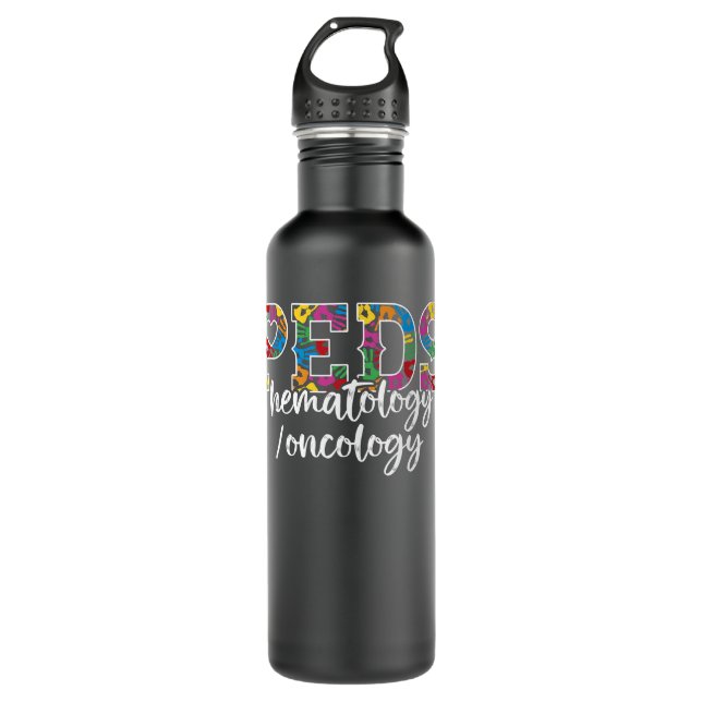 PEDS HematologyOncology Doctor - Pediatric HemOnc  710 Ml Water Bottle (Front)