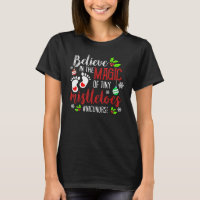 PEDS NICU Nurse Believin Magic Of Tiny Mistletoe C