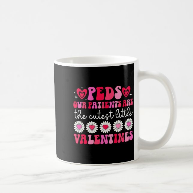 Peds Nurse Valentine Pediatric Nursing Valentines  Coffee Mug (Right)