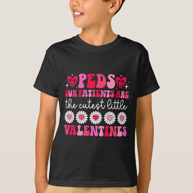 Peds Nurse Valentine Pediatric Nursing Valentines  T-Shirt (Front)
