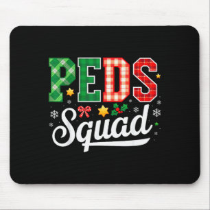 Peds Squad Pediatric Nursing Funny Pediatric Nurse Mouse Pad