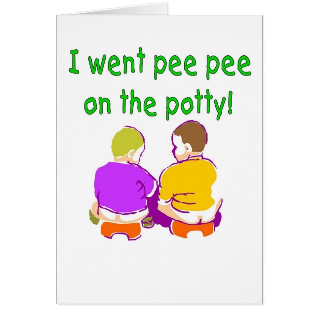 Pee on the potty (Front)