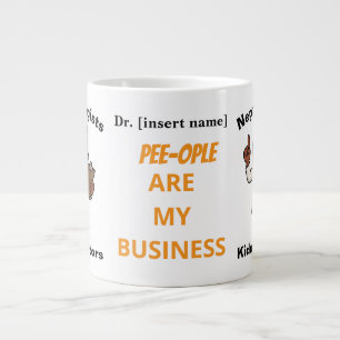 Pee-ople Are My Business Funny Nephrology 20oz Mug