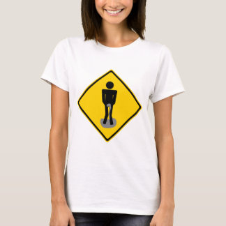 Pee Pants Road Sign T-Shirt