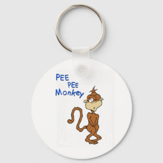 Pee Pee Monkey Keychain