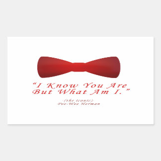 pee wee herman sticker