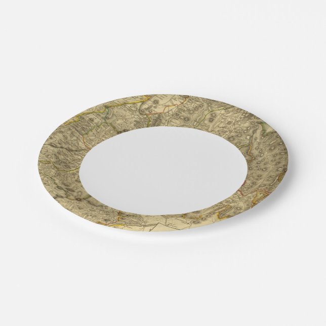 PeeblesShire Paper Plate (Angled)