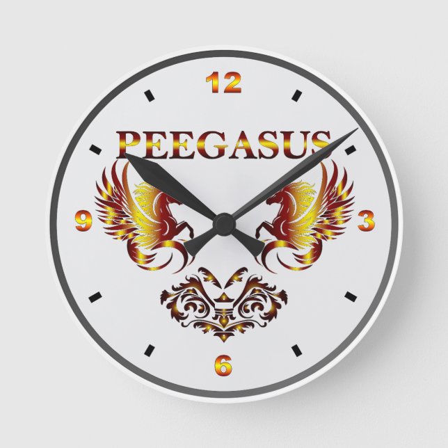 PEEGASUS of Clock (Front)