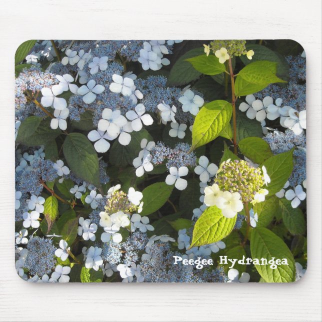 Peegee Hydrangea Mouse Pad (Front)