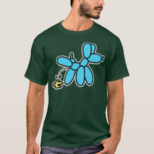 Peeing balloon dog Balloon animal twister Balloon T-Shirt