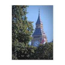 Peek-a-Boo - Big Ben Above the Trees