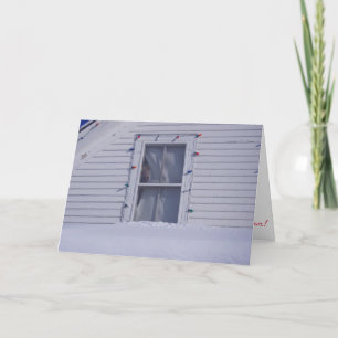 “PEEK-A-BOO" Christmas Card