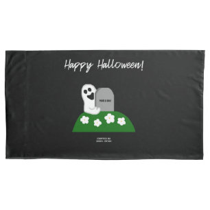 Peek A Boo Ghost King Size Pillowcase