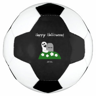 Peek A Boo Ghost Soccer Ball