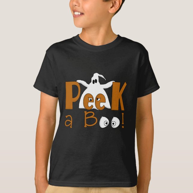 Peek A Boo Halloween T-shirts et cadeaux (Devant)