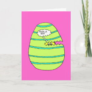 Peek-a-boo Holiday Card