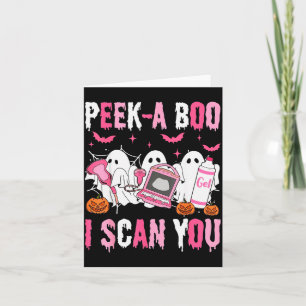 Peek A Boo I Scan You Soky Sonographer Ultrasound Card