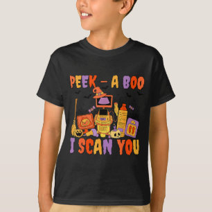 Peek A Boo I Scan You Soky Sonographer Ultrasound  T-Shirt