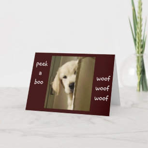 PEEK-A-BOO JE T'AIME TOUTE CARTE D'OCCASION