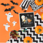 Peek-A-Boo | Little Ghost Halloween Baby Shower Napkin<br><div class="desc">Featuring cute illustrations of baby ghosts and Halloween aesthetics. Starting with a fabulous printed invitation, set the tone with a unique design then carry the theme through the entire event. Your event will be picture perfect from beginning to end with special little extras. At the party, consider personalized party favors...</div>