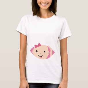 Peek-A-Boo Maternity T-Shirt