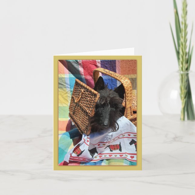 Peek-a-Boo Note Card (Front)