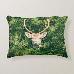Peek a Deer  Accent Pillow
