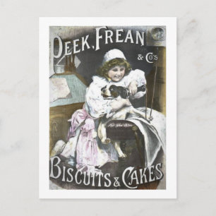 Peek, Frean, & Co. Biscuits and Cakes Vintage Ad Postcard